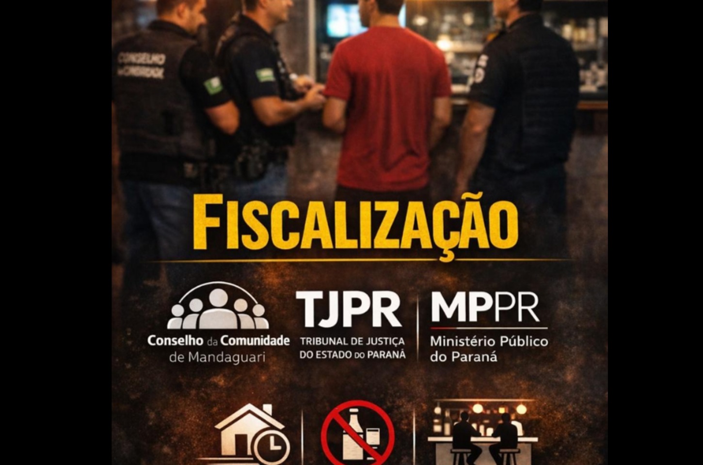 De 15 visitas feitas 9 indivíduos com ordem restritivas estavam em descumprimento com a Lei