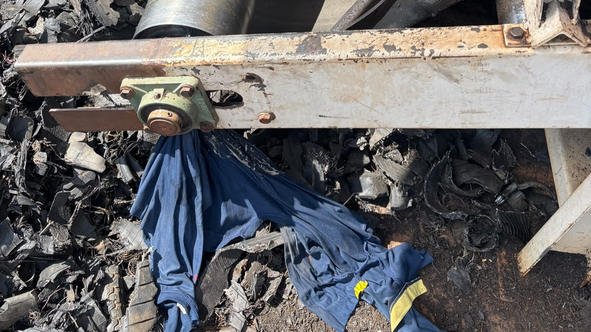 Homem morre após ficar preso em máquina de triturar pneus em Maringá