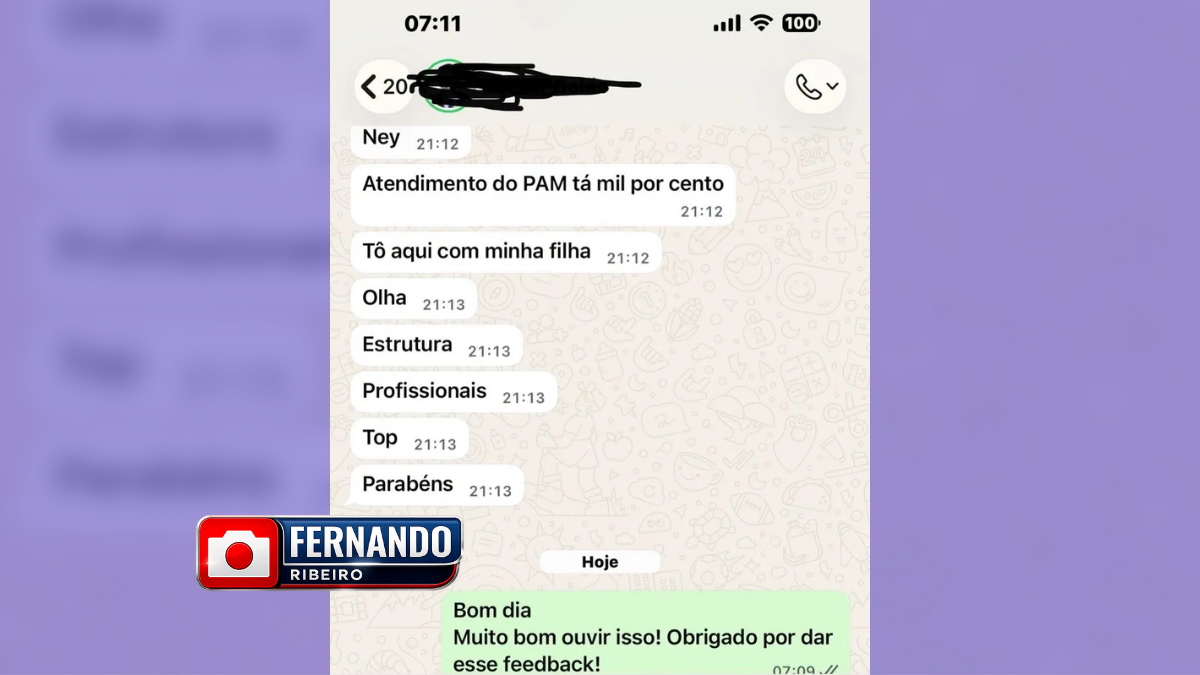 "Retornos positivos ao PAM também merecem destaque:, diz vice-prefeito Ney da Retivale